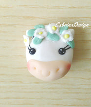 Carica l'immagine nel visualizzatore di Gallery, Bomboniera mucca, bomboniere battesimo, bomboniere animali, primo compleanno, bomboniere animali, bomboniera fattoria SabrinaDesign