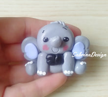 Carica l'immagine nel visualizzatore di Gallery, Bomboniera elefante, bomboniere nascita, bomboniere battesimo, bomboniere comunione SabrinaDesign