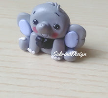 Carica l'immagine nel visualizzatore di Gallery, Bomboniera elefante, bomboniere nascita, bomboniere battesimo, bomboniere comunione SabrinaDesign
