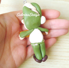 Carica l'immagine nel visualizzatore di Gallery, Elfo di Natale, elfo per albero, palline Natale SabrinaDesign