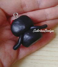 Carica l'immagine nel visualizzatore di Gallery, Pinguino Natale ciondolo, decorazione albero, palline albero SabrinaDesign