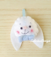 Load image into Gallery viewer, Bomboniera coniglietto, bomboniera nascita, bomboniere battesimo SabrinaDesign