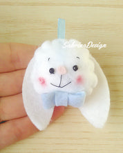 Load image into Gallery viewer, Bomboniera coniglietto, bomboniera nascita, bomboniere battesimo SabrinaDesign
