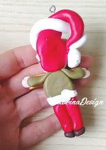 Carica l'immagine nel visualizzatore di Gallery, Elfo di Natale, elfo per albero, palline Natale SabrinaDesign