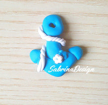 Load image into Gallery viewer, Bomboniera ancora, bomboniere nascita, bomboniere battesimo, bomboniere comunione, bomboniere cresima SabrinaDesign