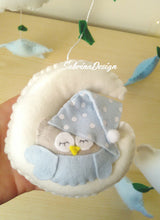 Load image into Gallery viewer, Giostrina culla animali foresta, giostrina con musica, giostrina volpe