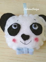 Carica l'immagine nel visualizzatore di Gallery, Bomboniera panda, bomboniera nascita, bomboniera battesimo bimba SabrinaDesign
