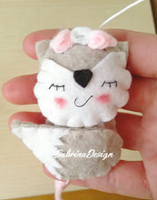 Load image into Gallery viewer, Giostrina culla volpe, giostrina con musica, giostrina volpe e nuvole