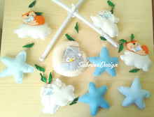 Load image into Gallery viewer, Giostrina culla animali foresta, giostrina con musica, giostrina volpe