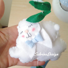 Load image into Gallery viewer, Giostrina culla animali foresta, giostrina con musica, giostrina volpe