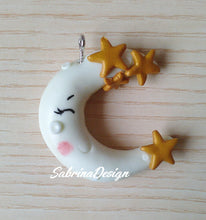 Carica l'immagine nel visualizzatore di Gallery, Bomboniera luna, bomboniere battesimo, bomboniere nascita SabrinaDesign