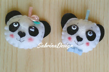 Carica l'immagine nel visualizzatore di Gallery, Bomboniera panda, bomboniera nascita, bomboniera battesimo SabrinaDesign