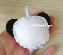 Carica l'immagine nel visualizzatore di Gallery, Bomboniera panda, bomboniera nascita, bomboniera battesimo bimba SabrinaDesign