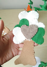 Load image into Gallery viewer, Giostrina culla musicale animali foresta, giostrina volpe, giostrina cerbiatto