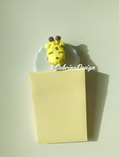Carica l'immagine nel visualizzatore di Gallery, Bomboniera block notes con giraffa, bomboniere nascita, bomboniere battesimo, bomboniere comunione SabrinaDesign