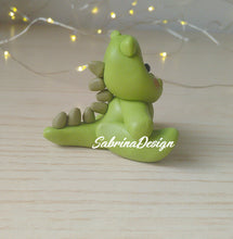 Load image into Gallery viewer, Bomboniera dinosauro, bomboniere battesimo, bomboniere animaletti, bomboniere nascita, ricordino compleanno SabrinaDesign
