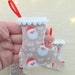 Load image into Gallery viewer, Calze befana, calze piccole befana, palline albero Natale, calze da appendere SabrinaDesign
