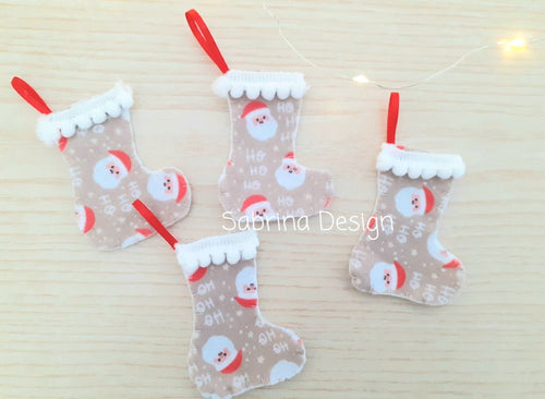 Calze befana, calze piccole befana, palline albero Natale, calze da appendere SabrinaDesign