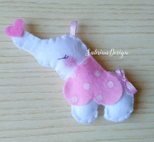 Load image into Gallery viewer, Bomboniera elefante, bomboniera nascita bimbo, bomboniere battesimo SabrinaDesign
