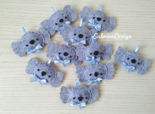 Bomboniera koala, bomboniere nascita, bomboniere animali, bomboniere battesimo SabrinaDesign