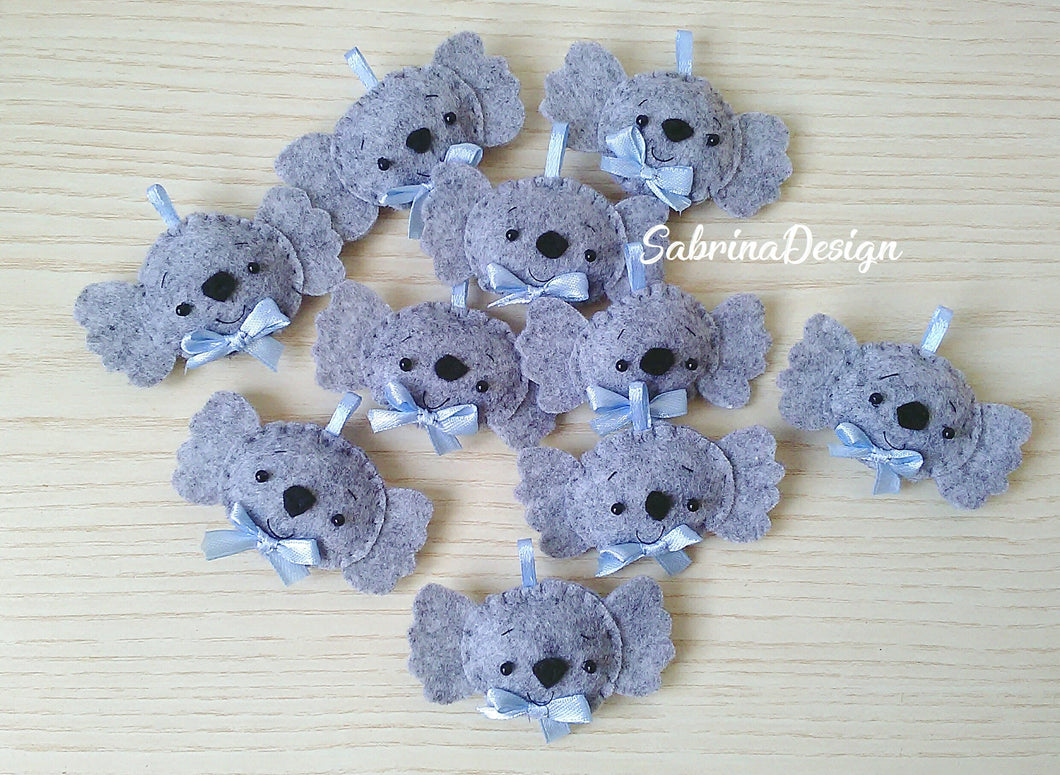 Bomboniera koala, bomboniere nascita, bomboniere animali, bomboniere battesimo SabrinaDesign