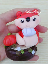 Load image into Gallery viewer, Cake topper volpe, torta nascita, topper battesimo, cake topper compleanno SabrinaDesign
