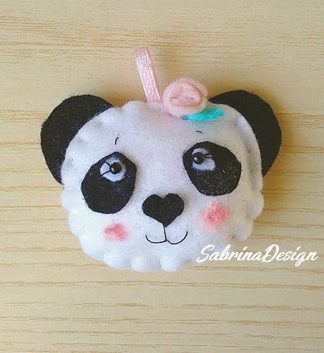 Bomboniera panda, bomboniera nascita, bomboniera battesimo SabrinaDesign